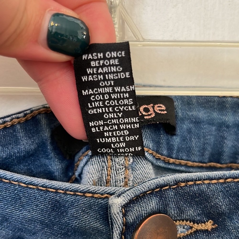 Ripped Denim High Rise Skinny Jeans - Picture 4 of 4